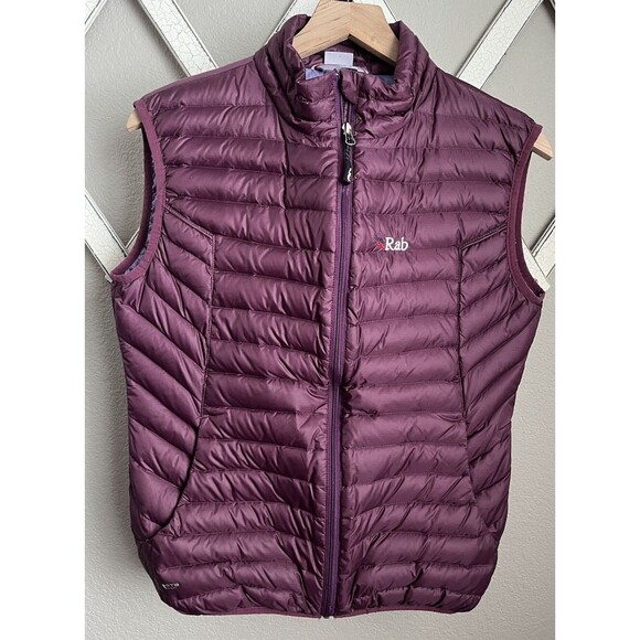 Rab Microlight Women’s UK 12 US M Down Puffer Vest - Purple - Picture 1 of 10